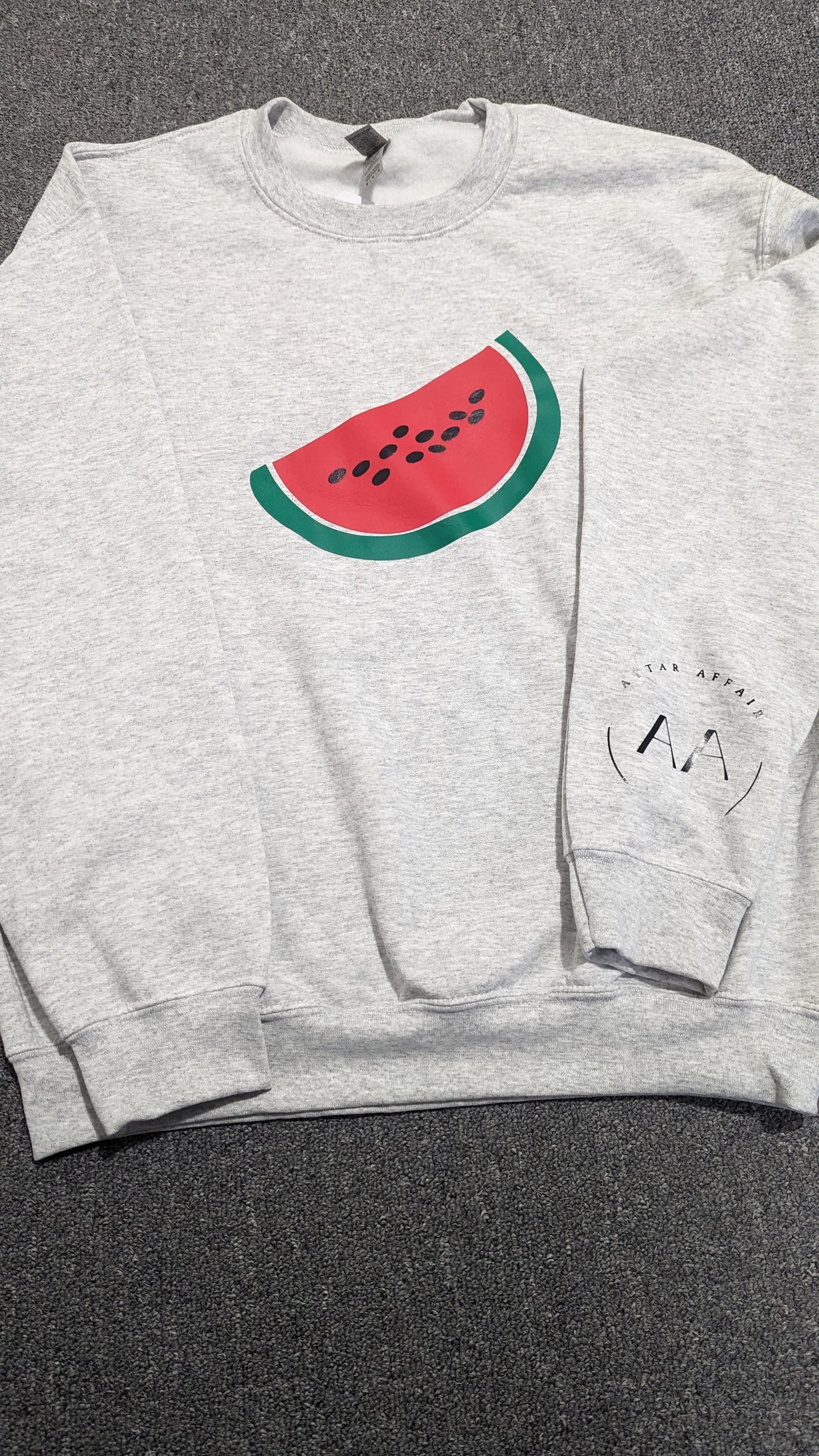 Watermelon Sweatshirt - Grey
