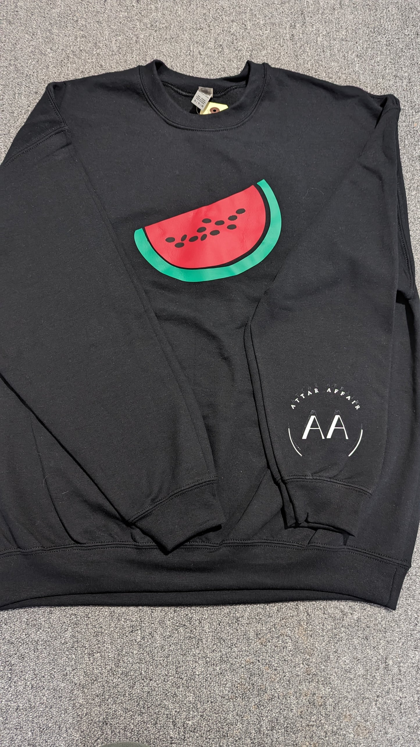 Watermelon Sweatshirt - Black