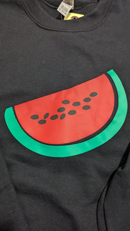 Watermelon Sweatshirt - Black